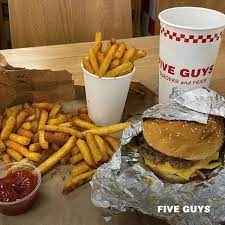 Five Guys Fries Menú Precio