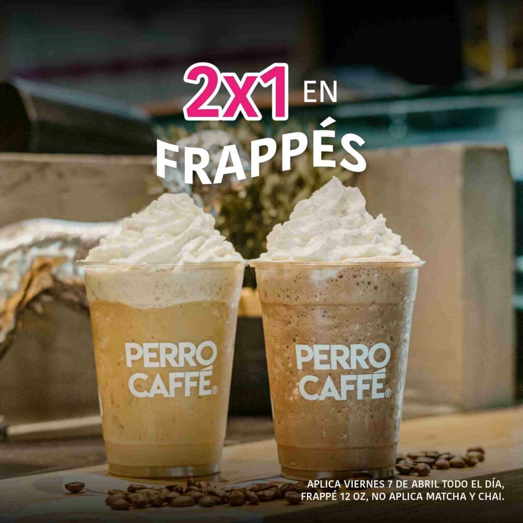 Perro Café Frappes Menú