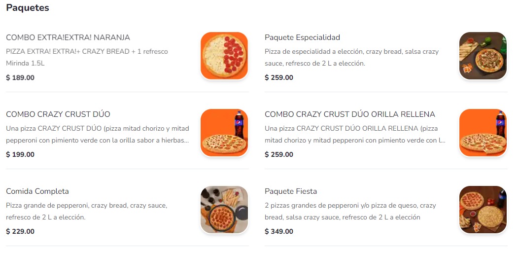 Little Caesars Menú Precios México Actualizado (septiembre 2024)