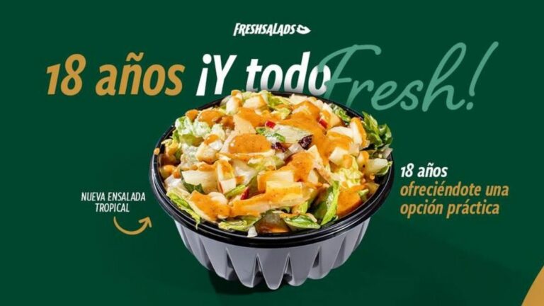Fresh Salads Menú Precios México Actualizado (junio 2024)