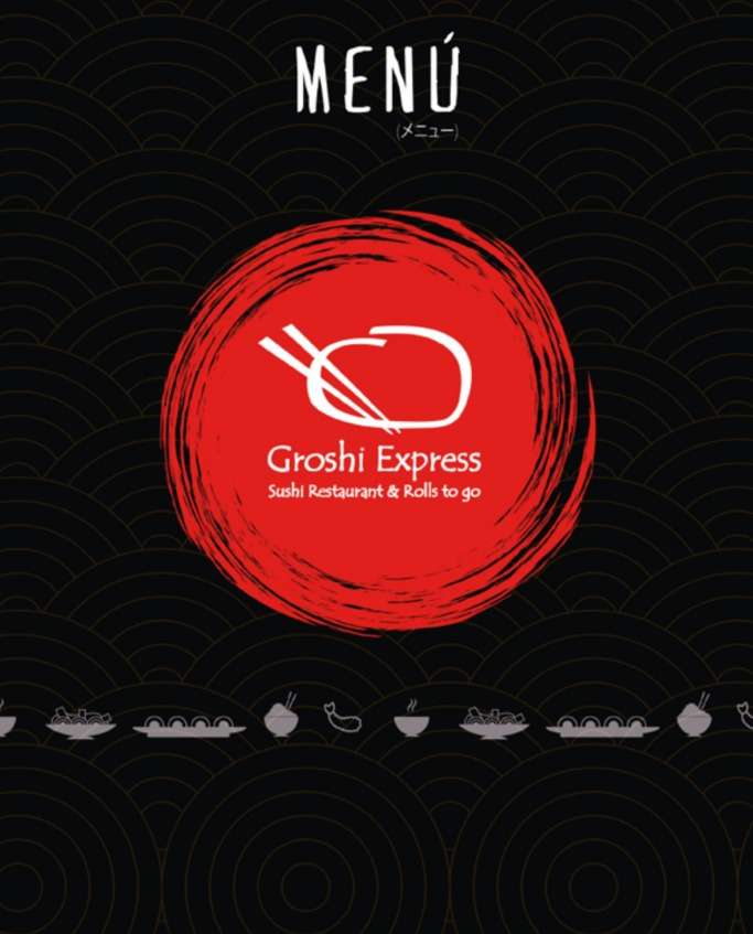 Groshi Express Mexico Menú 1