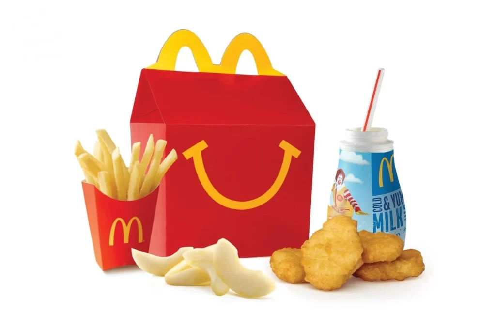 McDonald’s Cajita Feliz menu