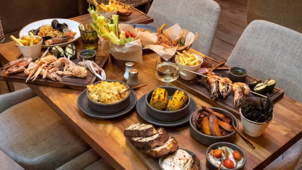 Buckets Restaurant Menu