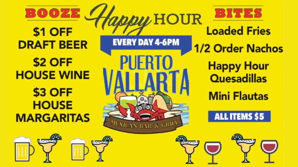 Ciudades con los mejores Happy Hours Near Me