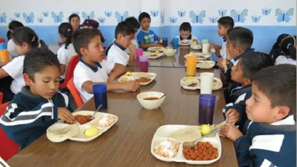 Menús escolares SEP
