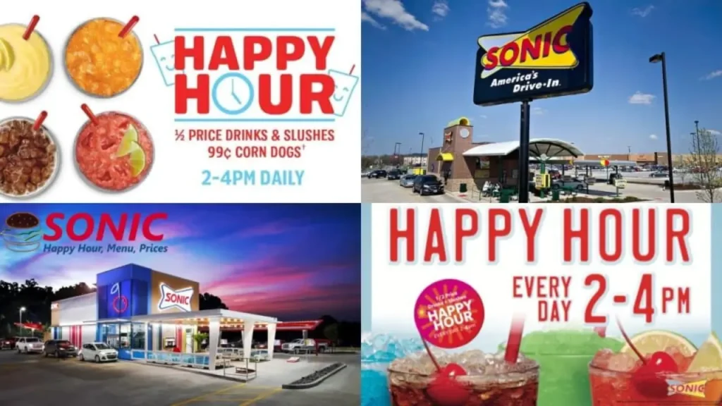 Horario de Sonic Happy Hour Updated 2025