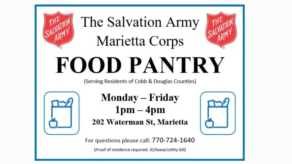 Salvation Army Food Pantry Hours Near Me