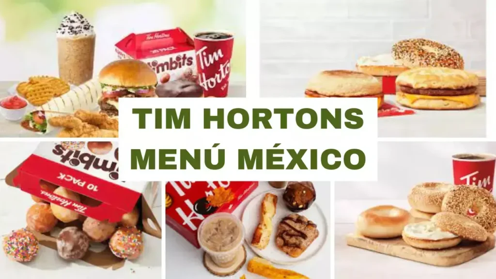 Tim Hortons Menu Mexico