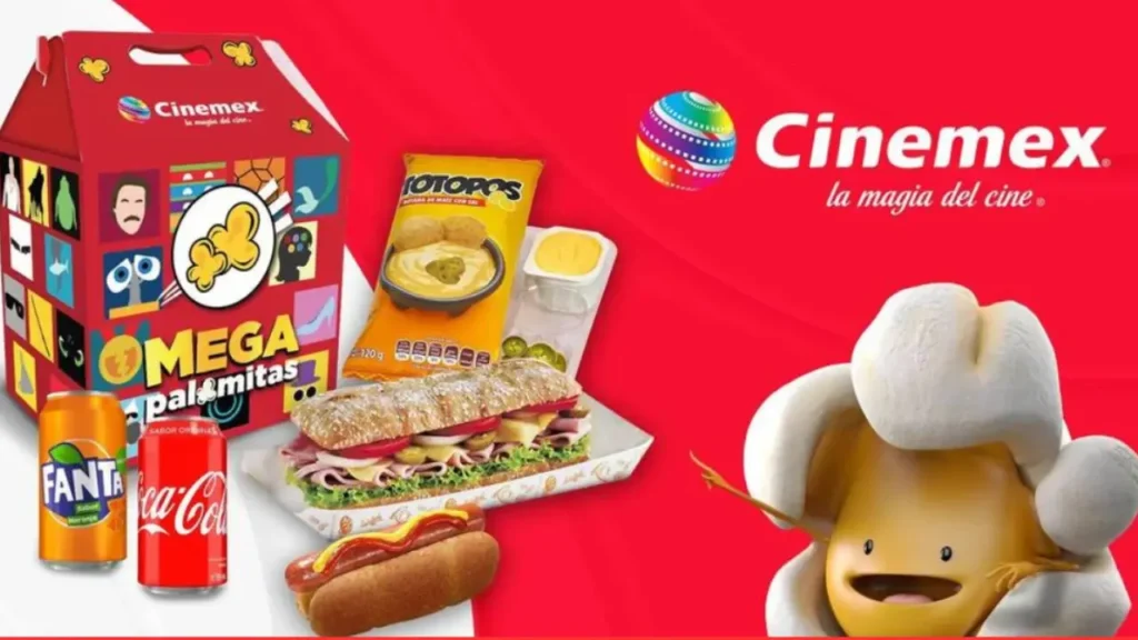 Menu Cinemex