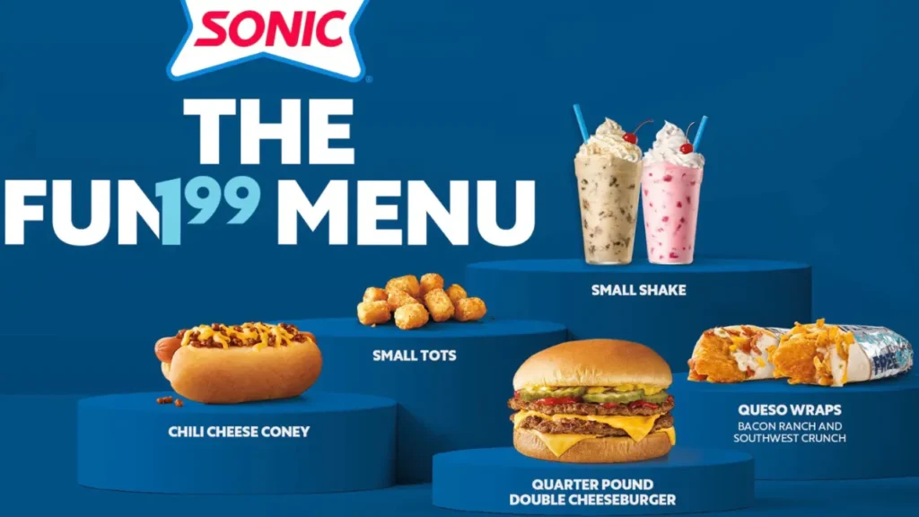 Guarniciones y Bocadillos Satisfactorios Sonic Food Menu