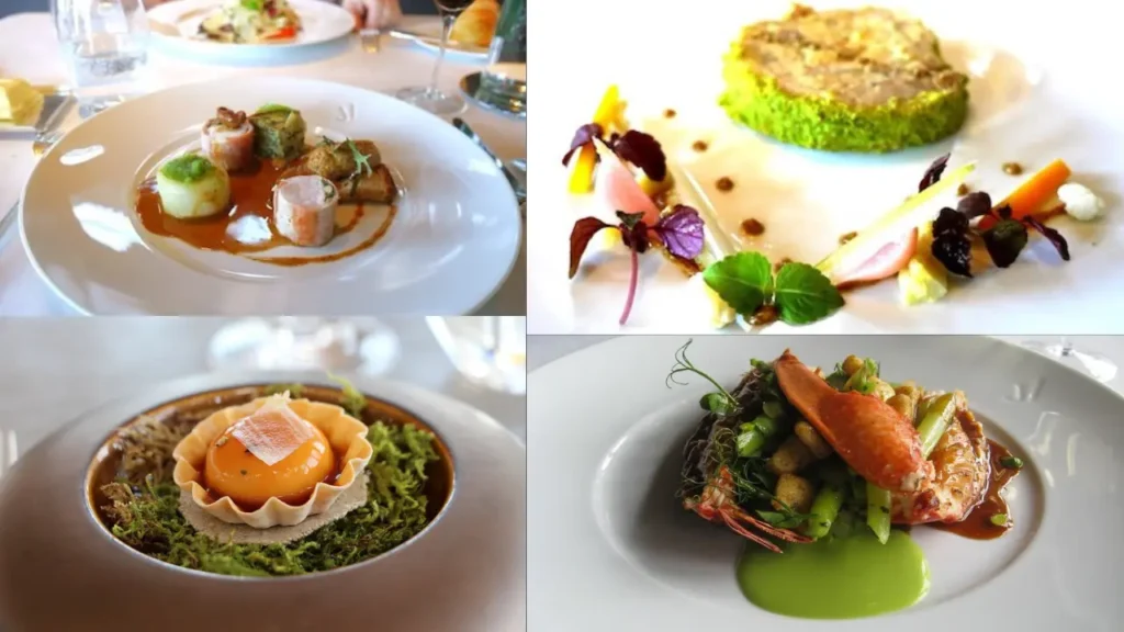 Le Jules Verne restaurant menu price