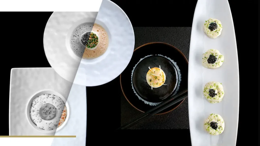 Menú de Almuerzo Le Jules Verne restaurant menu price