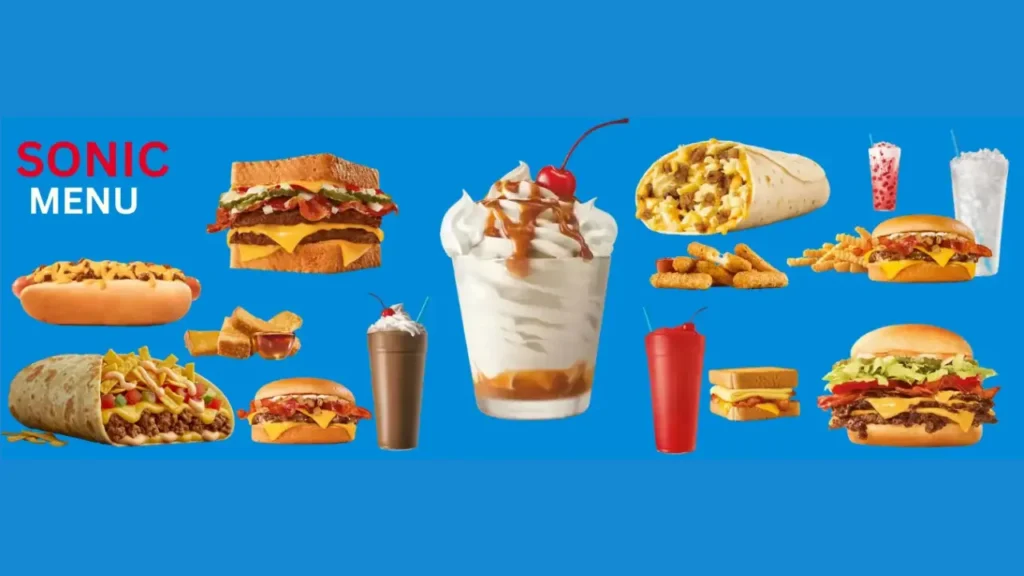 Sonic Food Menu