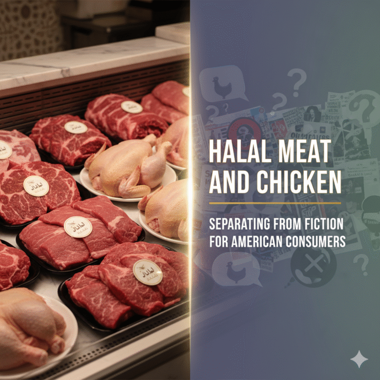 Halal Meat and Chicken: Separating Fact from Fiction for American Consumers