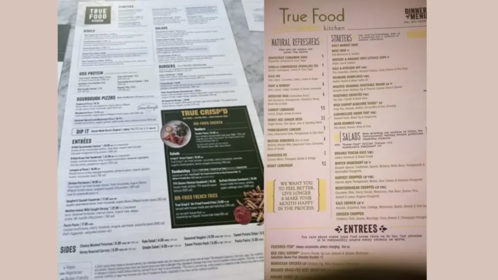 Entradas Frescas True Food Kitchen Menu