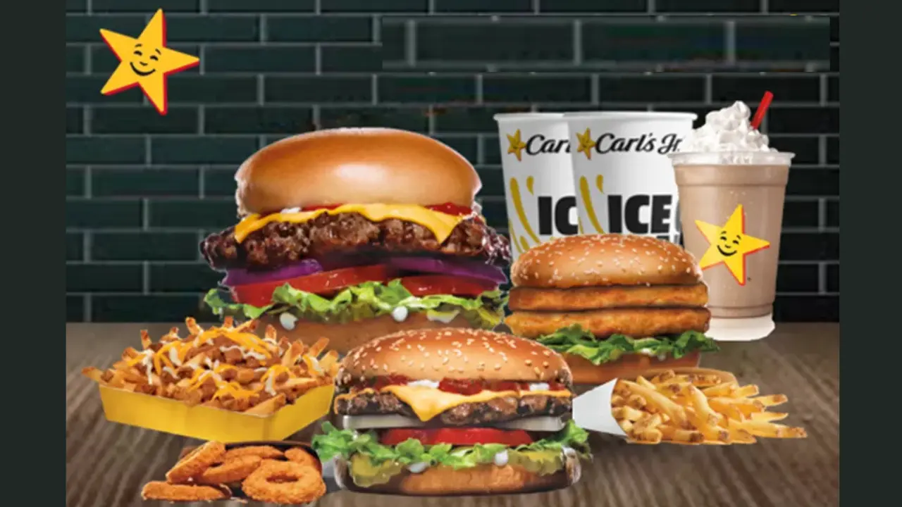 Carl's jr menu 2025