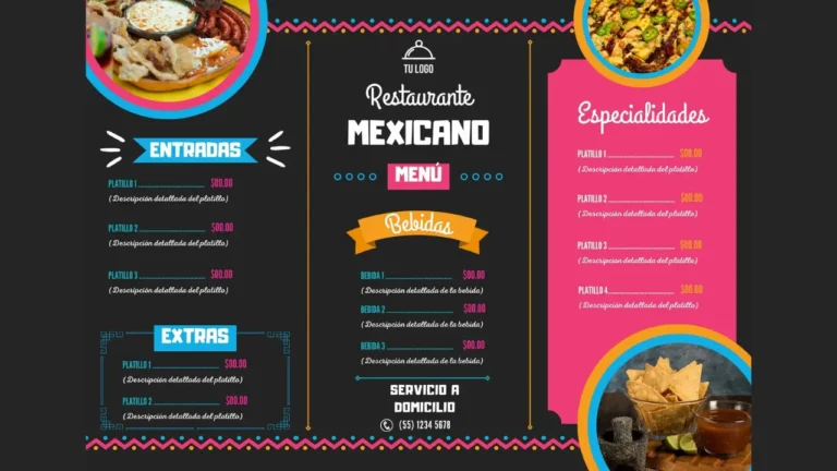 Food Menu Template