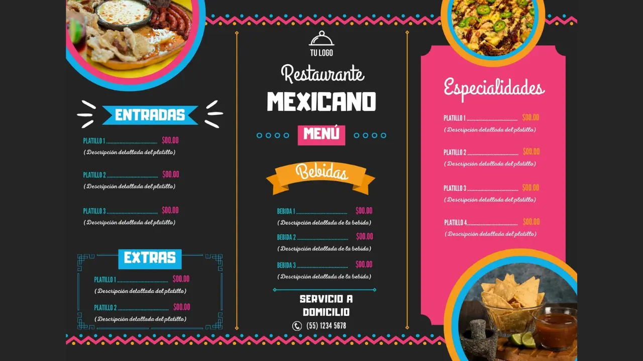 Food Menu Template