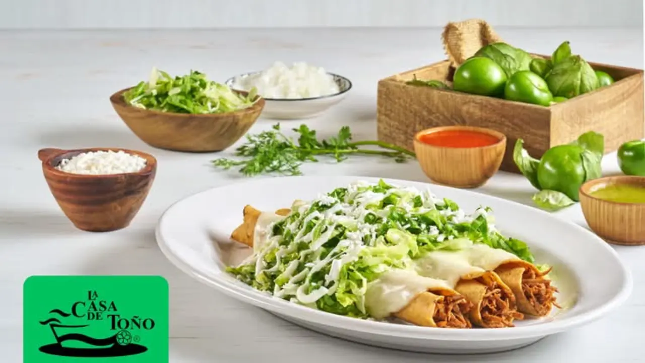 Menu Casa de Toño 2025