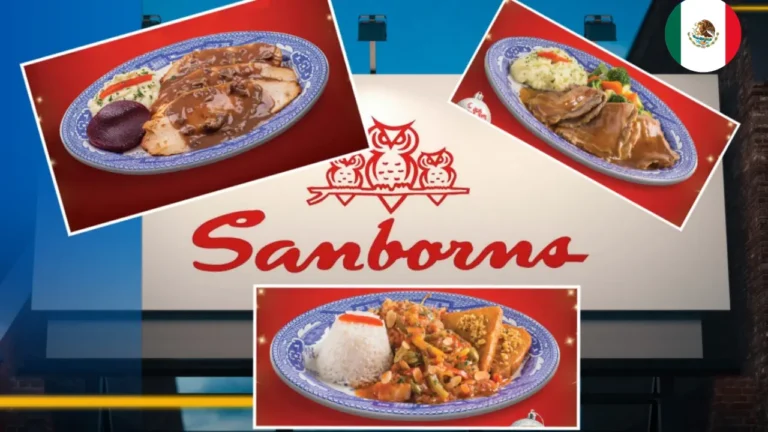 Menu Sanborns 2025