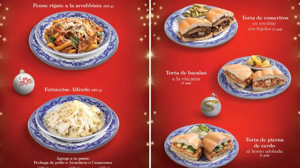 Nuevos platillos añadidos Menu Sanborns 2025