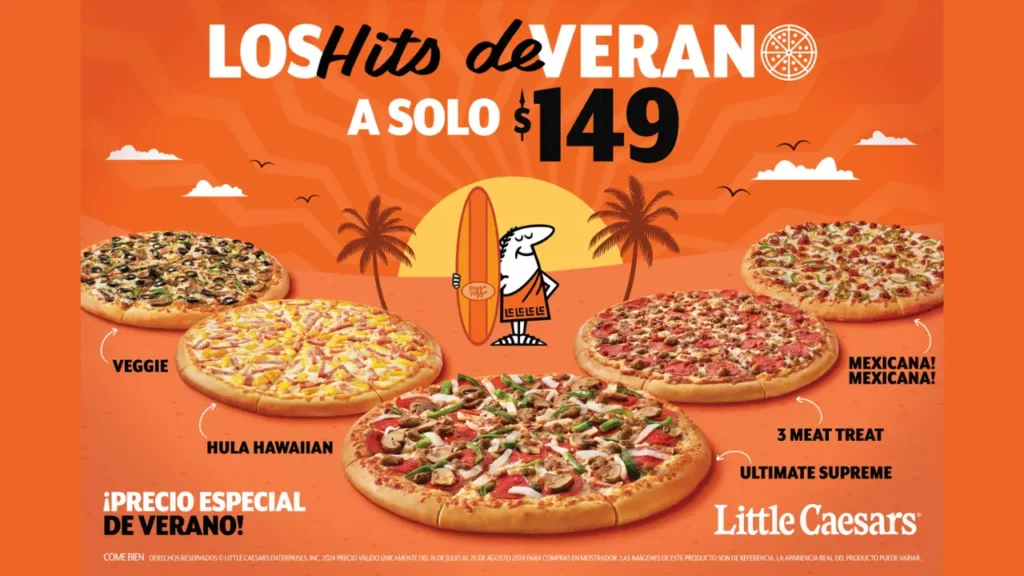 Pizzas Clásicas Pizza Little Caesars Precios
