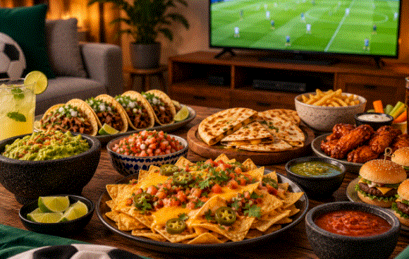 Los mejores bocadillos mexicanos para una noche de fútbol: sabores que convierten cualquier partido en una celebración